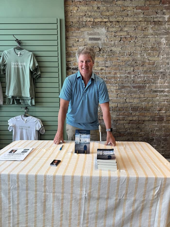 Book signing Dandelion Books Oak Park Illinois