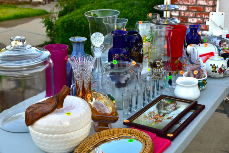yard sale donations