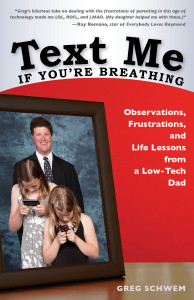 Text Me If Youre Breathing front cover